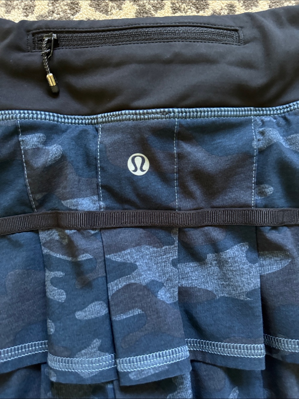 lululemon athletica Navy Camo Mini Skort - Picture 10 of 11